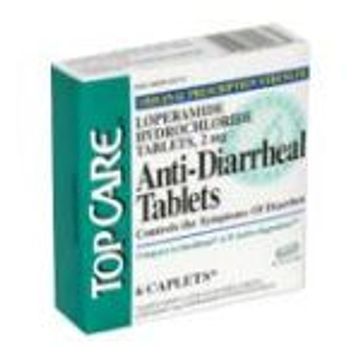 Top Care 2 Mg Caplets Anti-Diarrheal Tablets