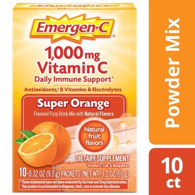 Emergen-c Vitamin C Drink Mix, Super Orange