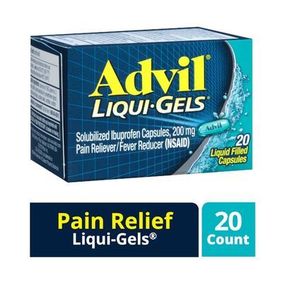 Advil Liqui-gels 20s