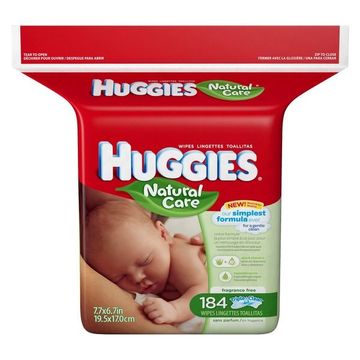 Natural Care Fragrance Free Wipes