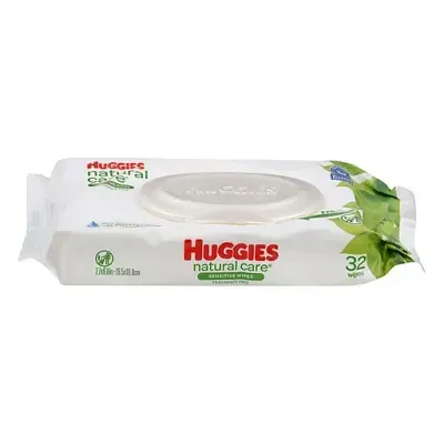 Huggies Wipes Natural Care Ref 32s
