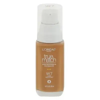 True Match Foundation Warm Medium W7