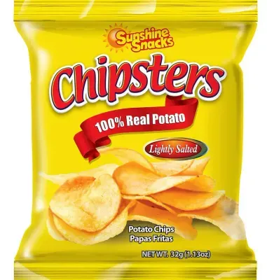Chipsters Potato Chips Salt 156g