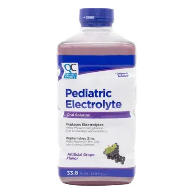 Qc Pediatric Electrolyte W/zinc Grape