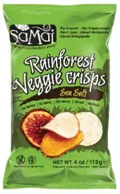 Samai Veggi Crips Sea Salt 115g
