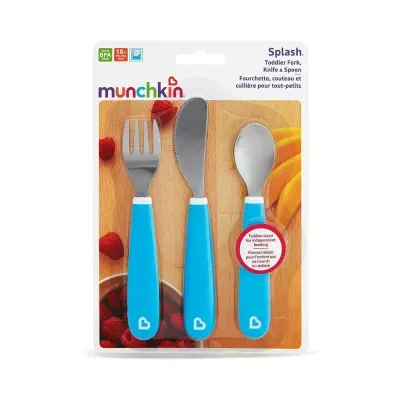 Munchkinsplash Toddler Untensil Set Asst