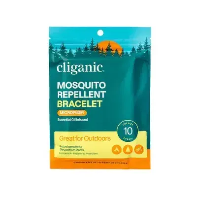 Cliganic Microfiber Repellent Bands 10s