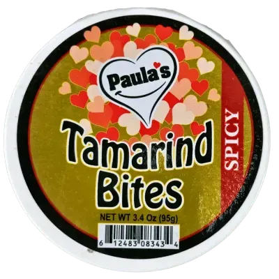 Paulastamarind Bites Spicy Cannister 95g