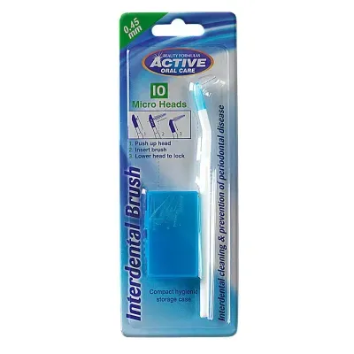 Active Interdental Brush + Heads 10