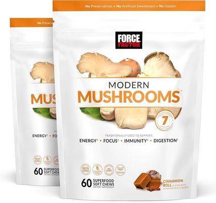Modern Mushroom Chews Cinnamon Roll