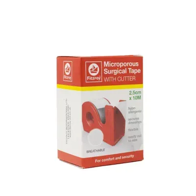 Fitzroy Micropore W/cutter 2.5cm*10m