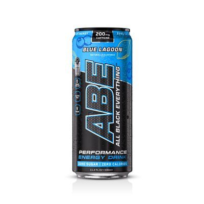 Abe Energy Dring 0' Sugar Blue Lagoon 11.2oz