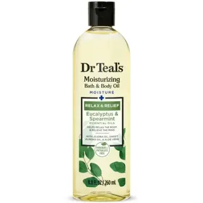 Dr Teals Bath&body Oil Eucalyptus 8.8oz