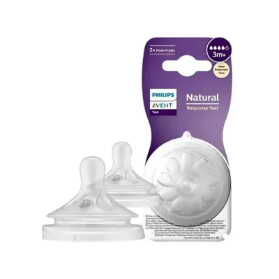 Avent Natural Response Nipple Flow 3m+