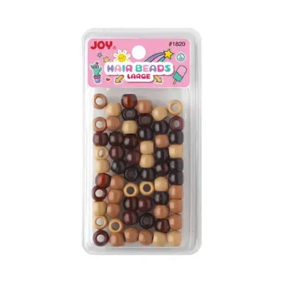 Joybig Round Beads Brown Asst
