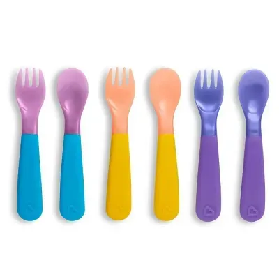 Munchkin Color Reveal Toddler Utencils 6
