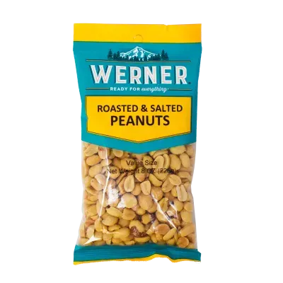 Werner Roasted & Salted Peanuts 8oz