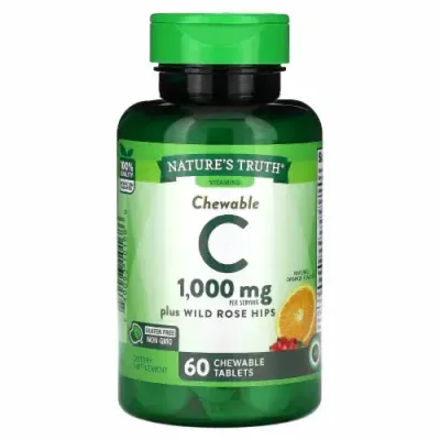 Nature Truth Vit C 500mg+wild Rose Hips