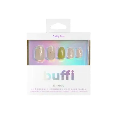 Buffi Press On Nail K-nail Prickly Pear