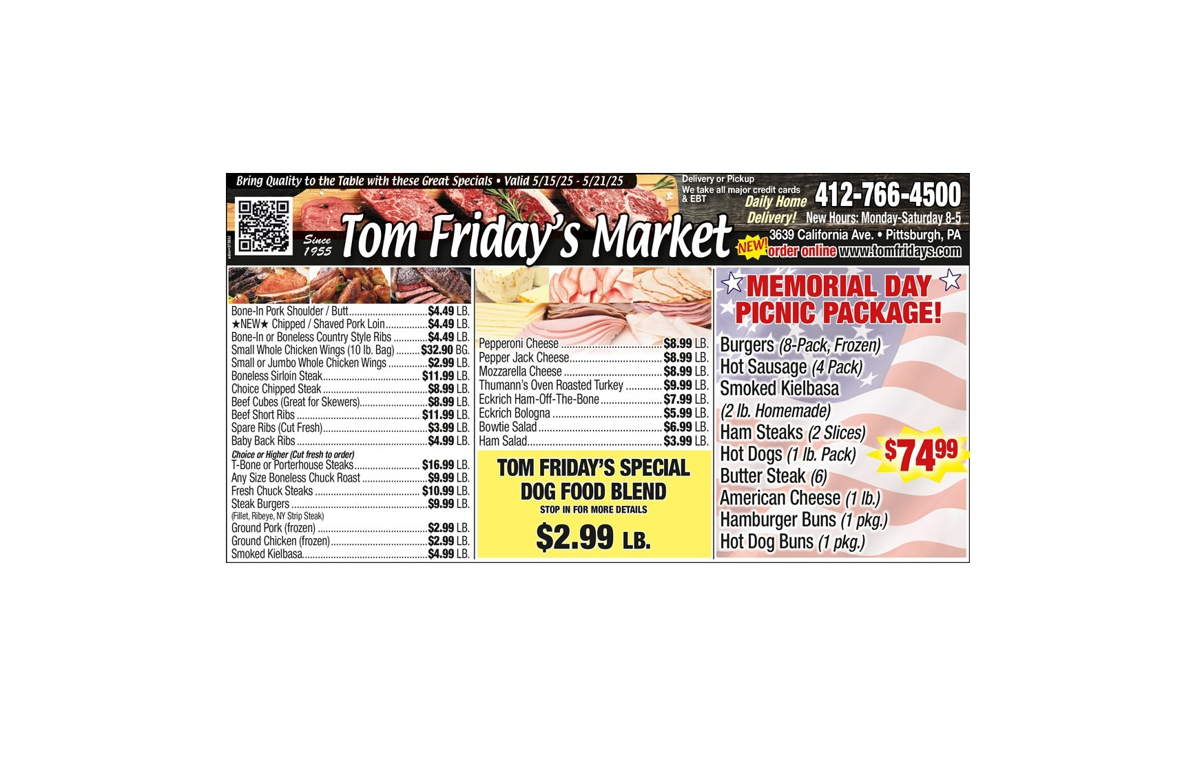 Tom Friday Tom Fridays Market