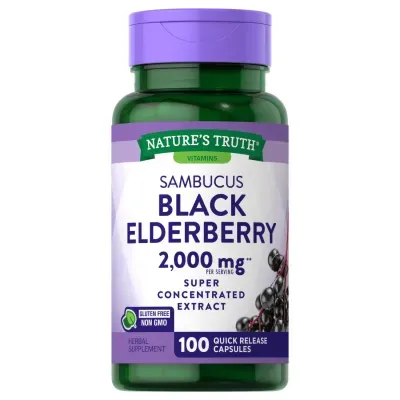 Nt Sambucus Black Elderberry 1000mg