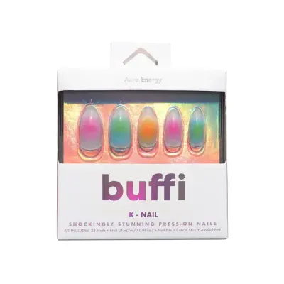 Buffi Press On Nail K-nail Flower Power