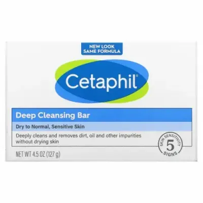 Cetaphil Deep Cleansing Bar 4.5oz
