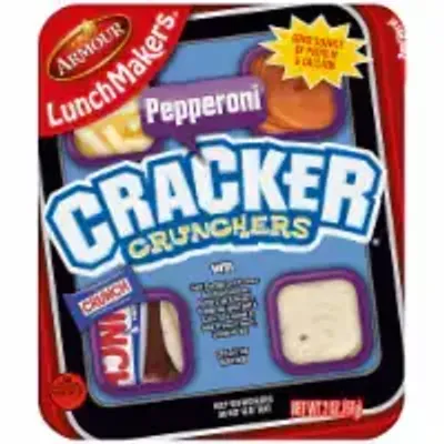 Armour Lunch Pepperoni Crac. Crunch 2 Oz