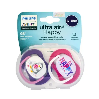 Avent Ulta Air Soothers 6-10m