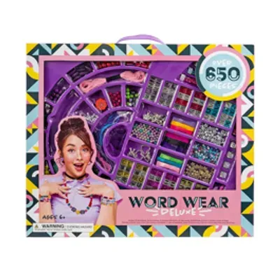Deluxe Word Wear Bead Set 650pcs