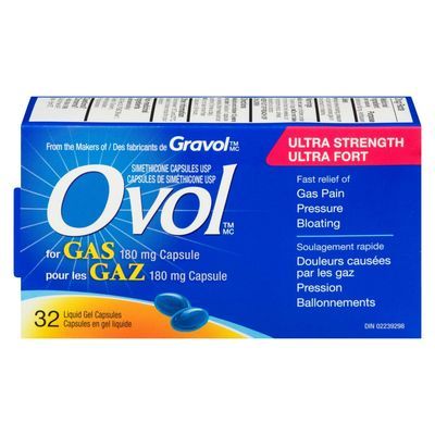 Ovol Soft Gel Ultra Strength  180mg