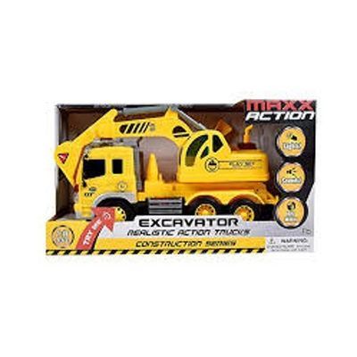 Maxx Long Hauler W Excavator Truck
