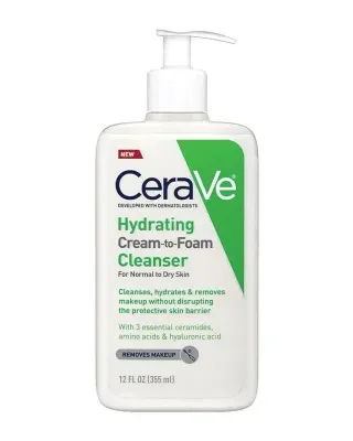 Cerave Hydrating Creamtofoam Cleanser