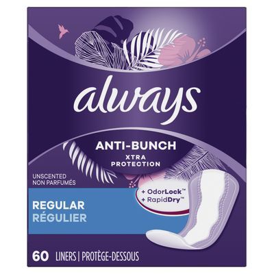 Always Panty Liners Regular 60s