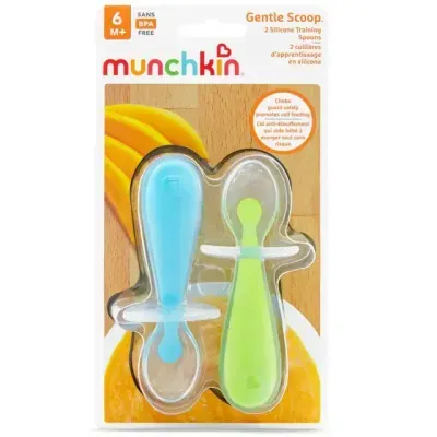 Gentle Scoop Silicone Training Spoons 2