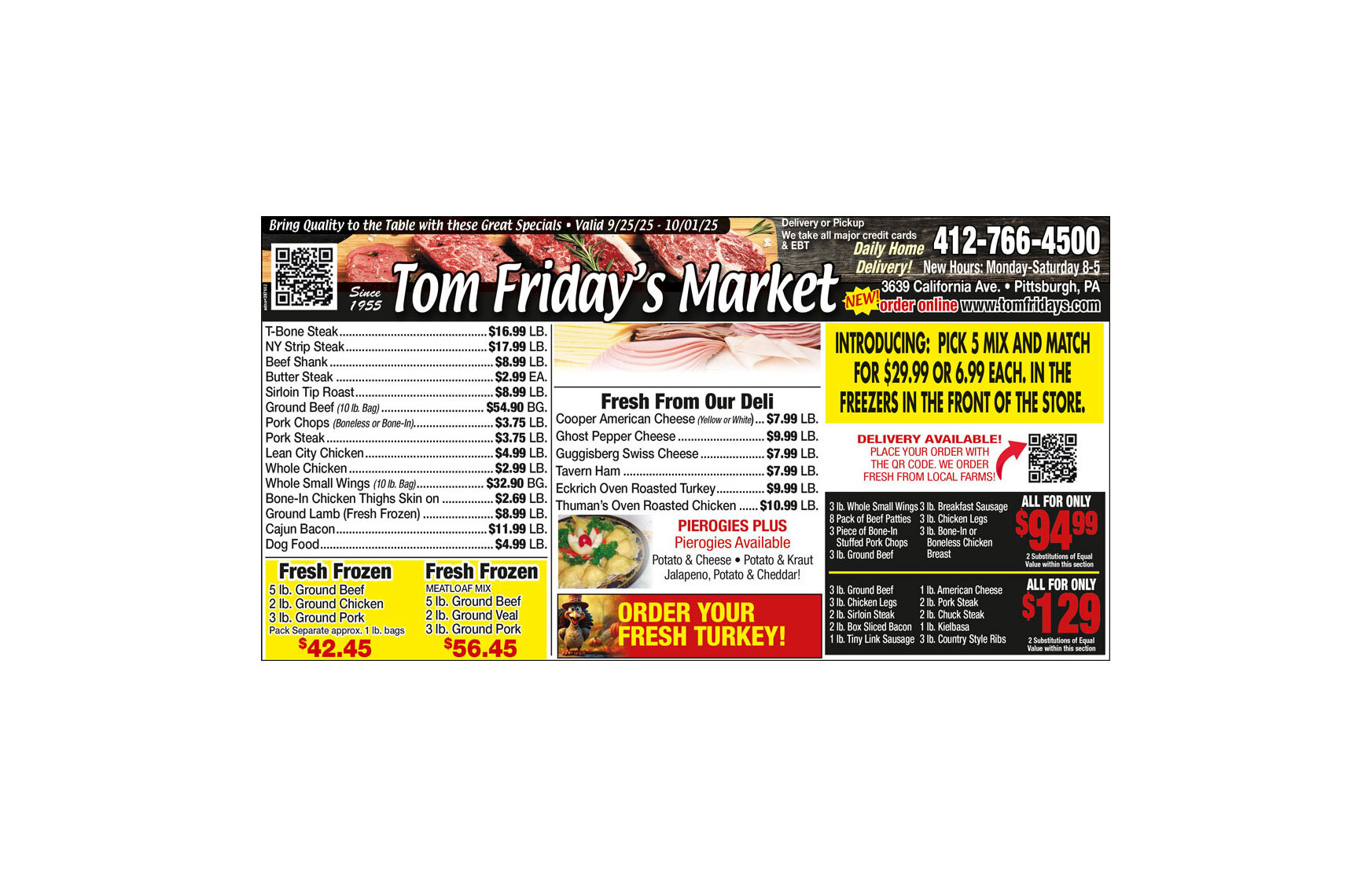 Tom Friday Tom Friday's Market