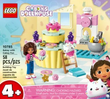 Gabbys Dollhouse Bakey W/cakey Fun