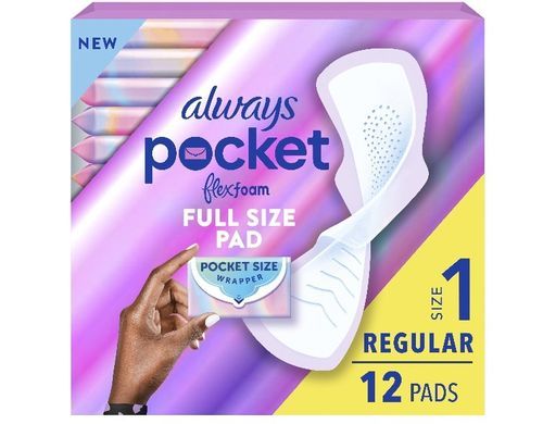 Always Pocket Infinity Full Size Pad 12 Ct