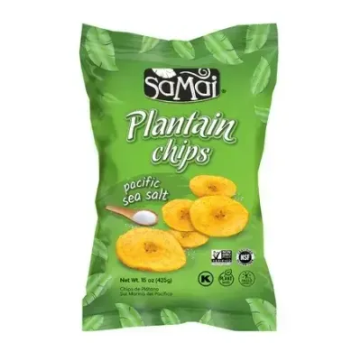 Samai Plantain Chips Salted 34g