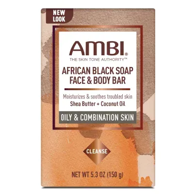 Ambi African Black Soap Bar 5.3oz