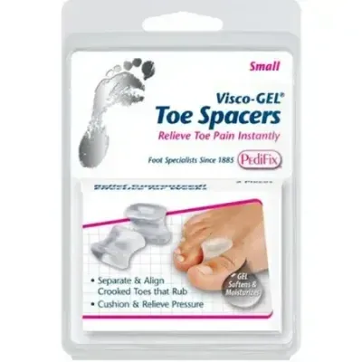 Pedifix Visco-gel Toe Spacers 2pks Small