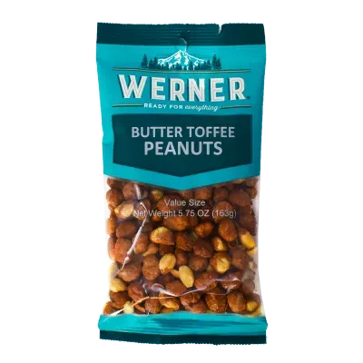 Werner Butter Toffee Peanuts 5oz
