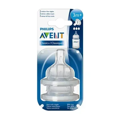 Philips Avent Anti Colic Teat 3m+