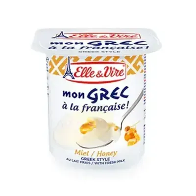 Elle & Vire Honey Greek Yogurt 125g