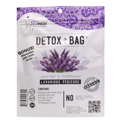 Spa Redi Pedi In A Bag Lavender & Wildflower