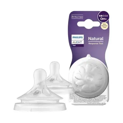 Avent Natural Response Nipple Flow 0m+