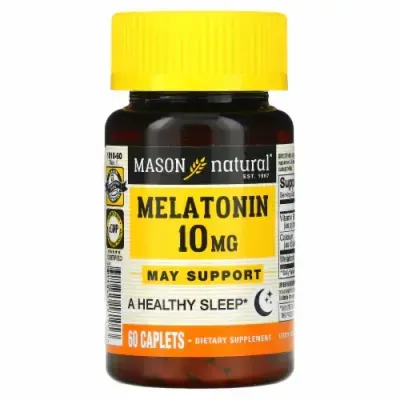 Mason Natural Melatonin 10mg 60s