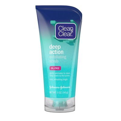Clean & Clear Deep Action Natural Exfoliating Beads Face Scrub