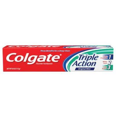 Colgate Triple Action 60% More 4oz