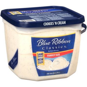 Blue Ribbon Cookies N Cream Ice Cream